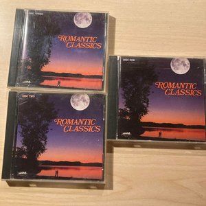 ROMANTIC CLASSICS CDs Volume 1 - 3, Credenza Collection Sony Music Ent